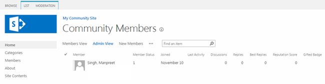 Manage Members